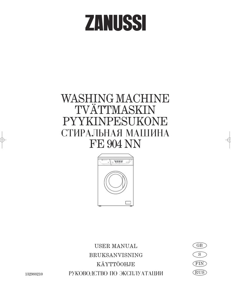 Zanussi FE 904 NN user manual