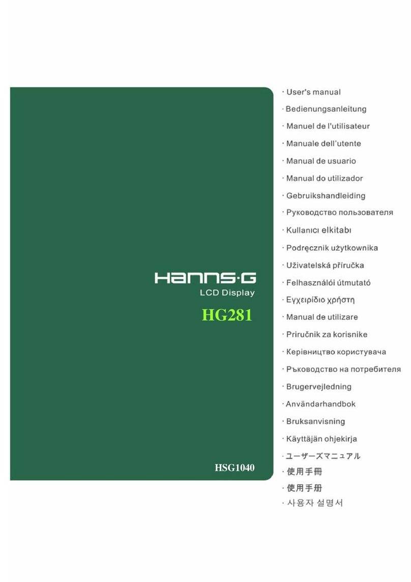 Hanns.G HG281 User manual