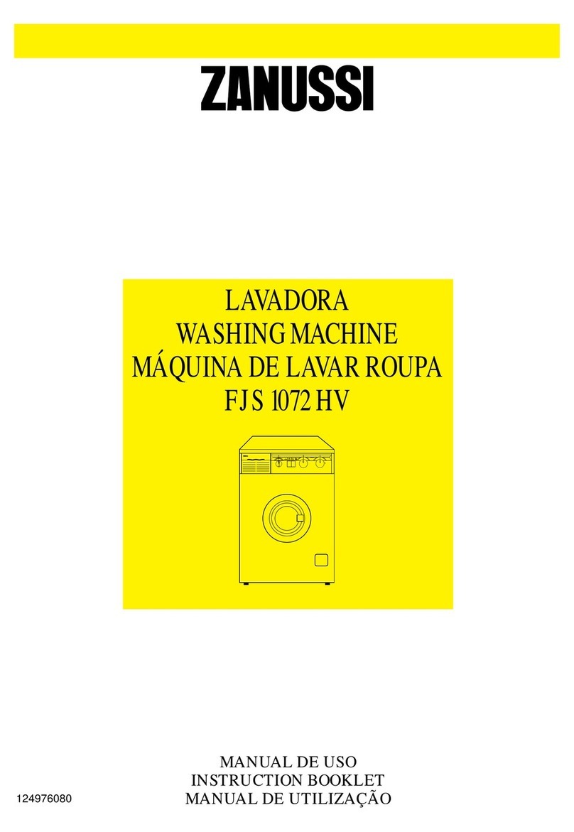 Zanussi FJS 1072 HV Instruction booklet