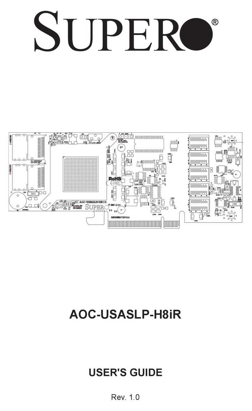 Supero AOC-USASLP-H8iR User manual
