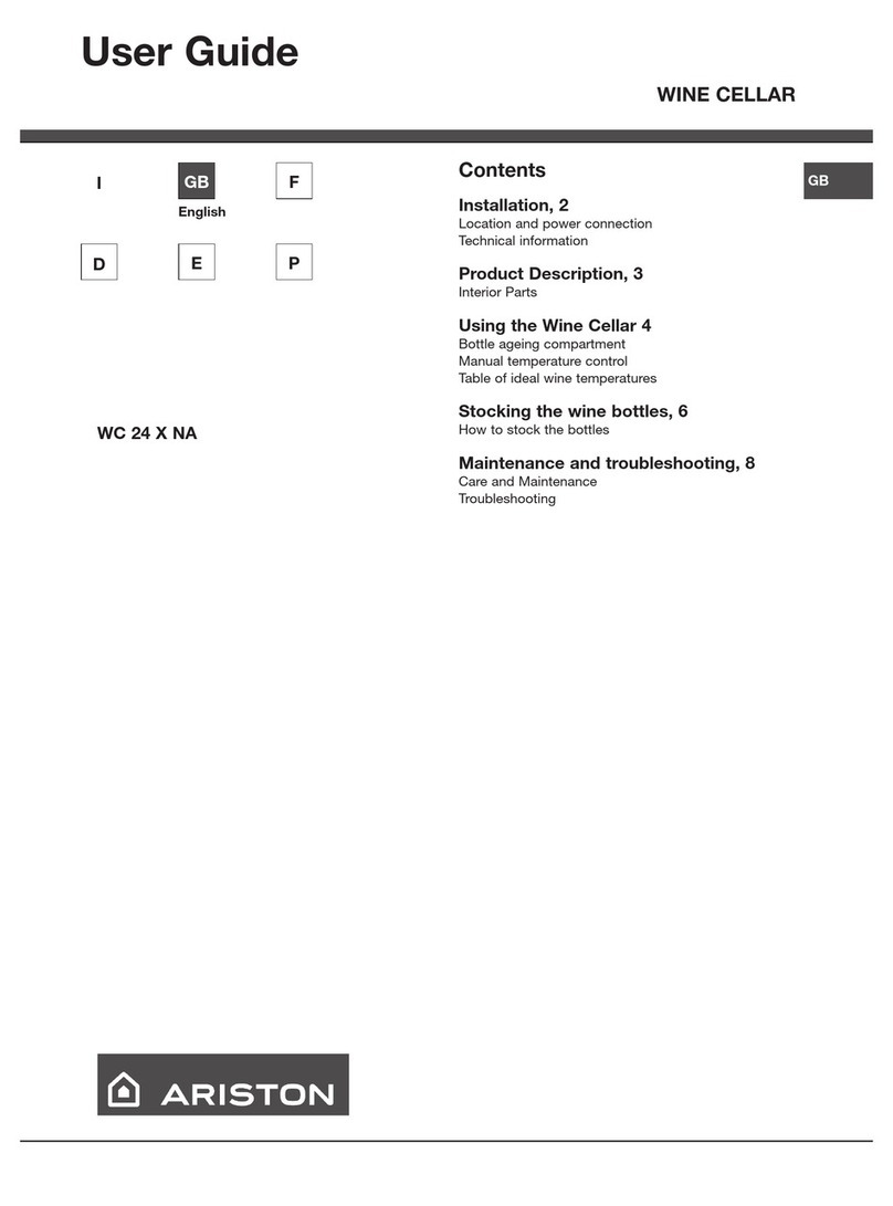 Ariston WC 24 X NA user guide