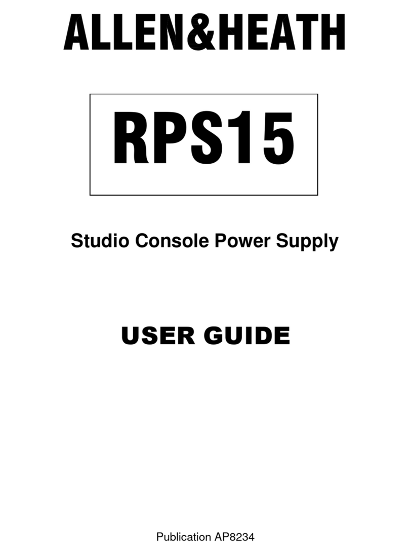 ALLEN & HEATH RPS15 user guide