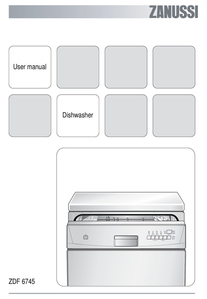 Zanussi ZDF 6745 user manual