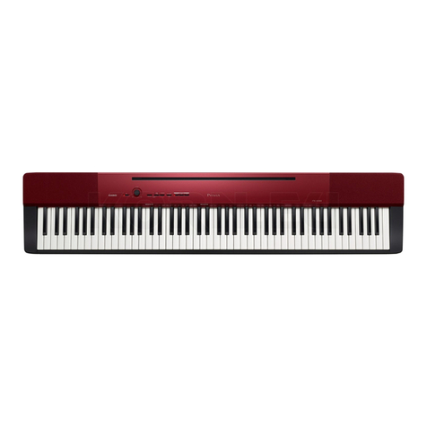 Casio Privia PX-A100 User manual