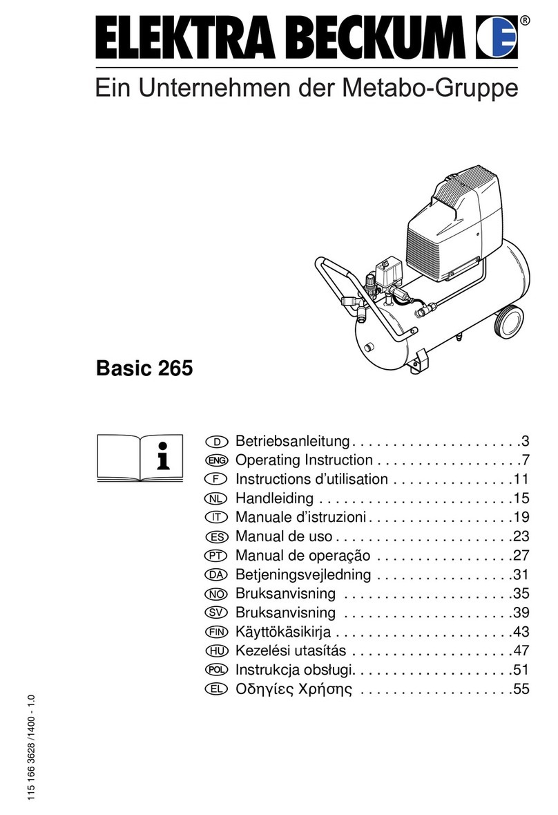 Elektra Beckum Basic 265 User manual