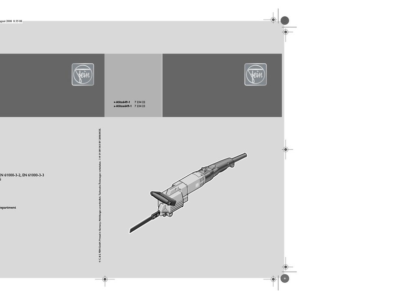 Fein AStx649-1 User manual