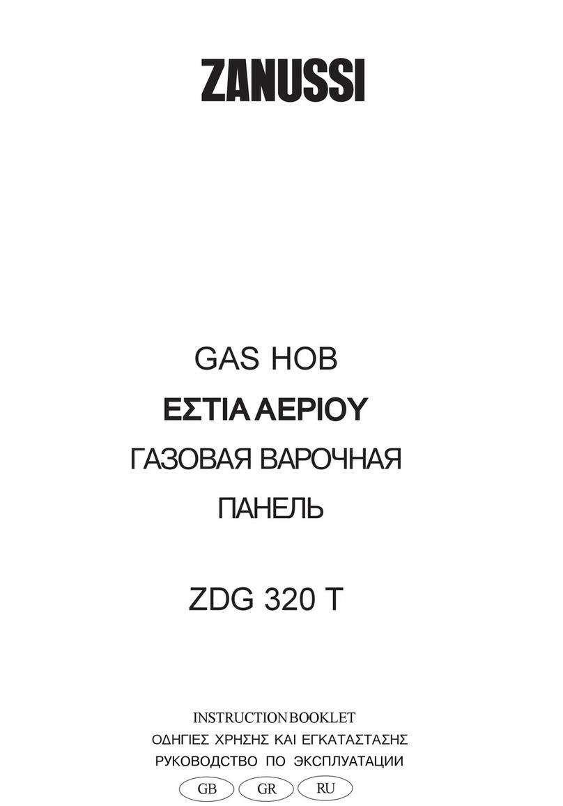 Zanussi ZDG 320 T User manual Zanussi ZDG 320 T User manual
