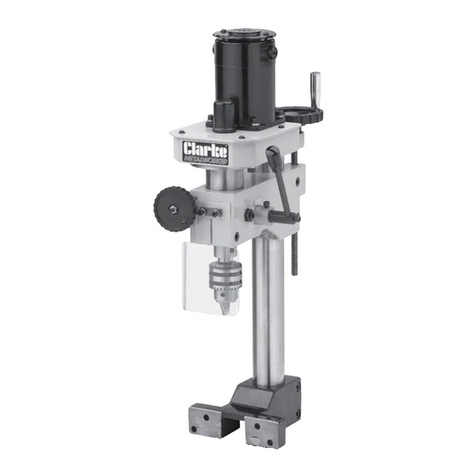 Clarke Metalworker CL251MH Installation and operation manual Clarke Metalworker CL251MH Installation and operation manual