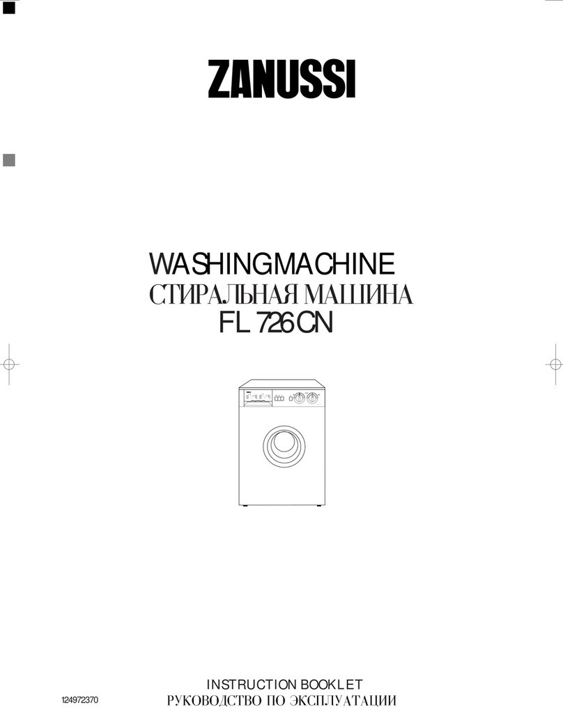 Zanussi FL 726 CN Instruction booklet