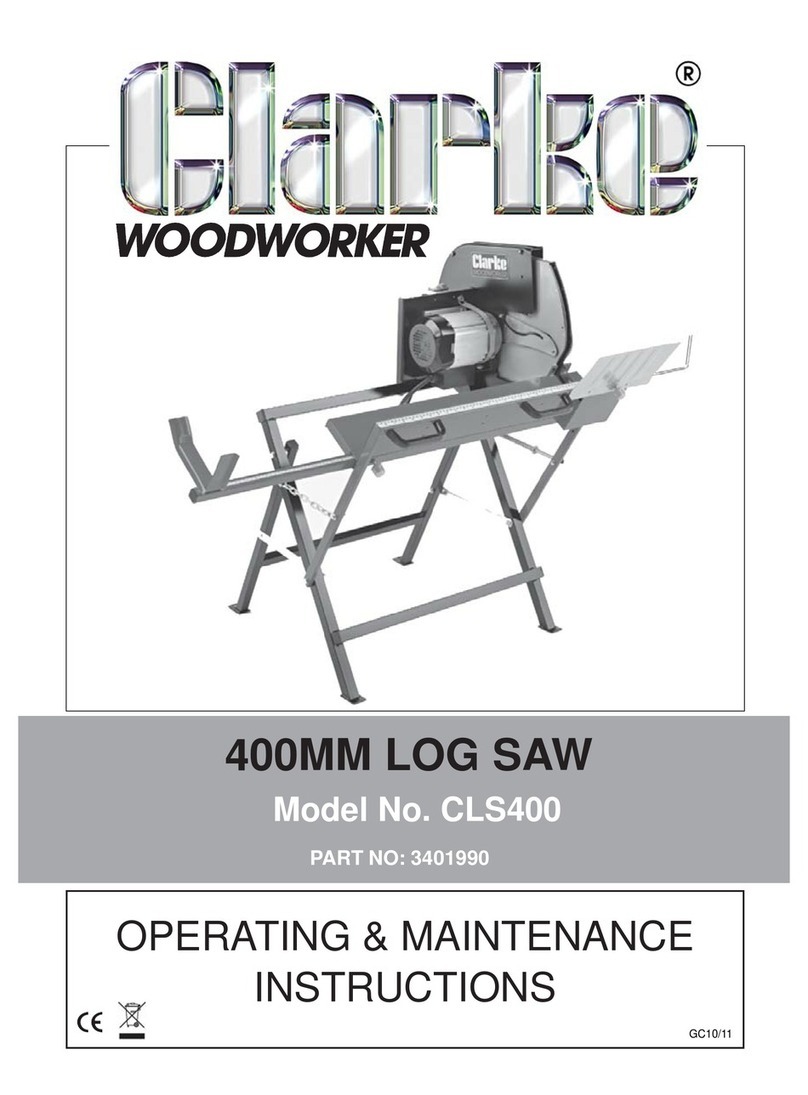Clarke CLS400 Installation and operation manual