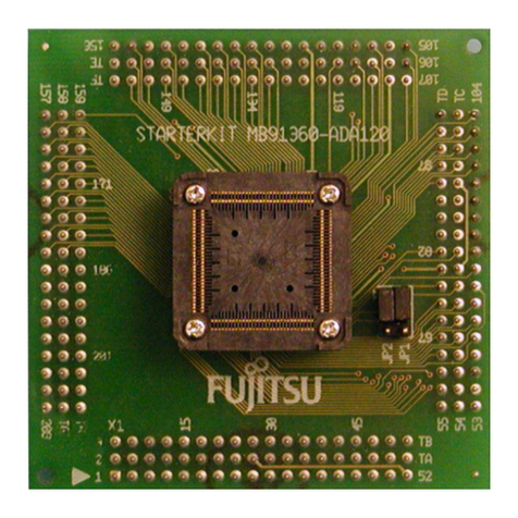 Fujitsu MB91360 SERIES User manual