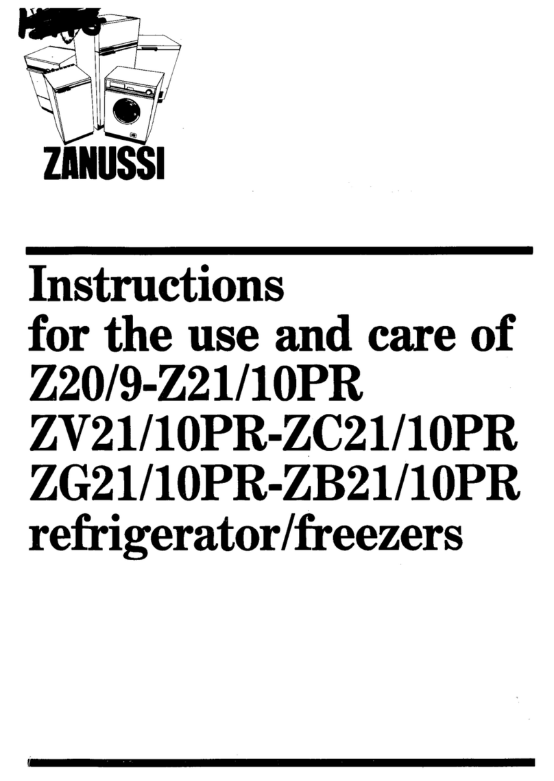 Zanussi ZG21/10PR-ZB21/10PR Operating and safety instructions Zanussi ZG21/10PR-ZB21/10PR Operating and safety instructions