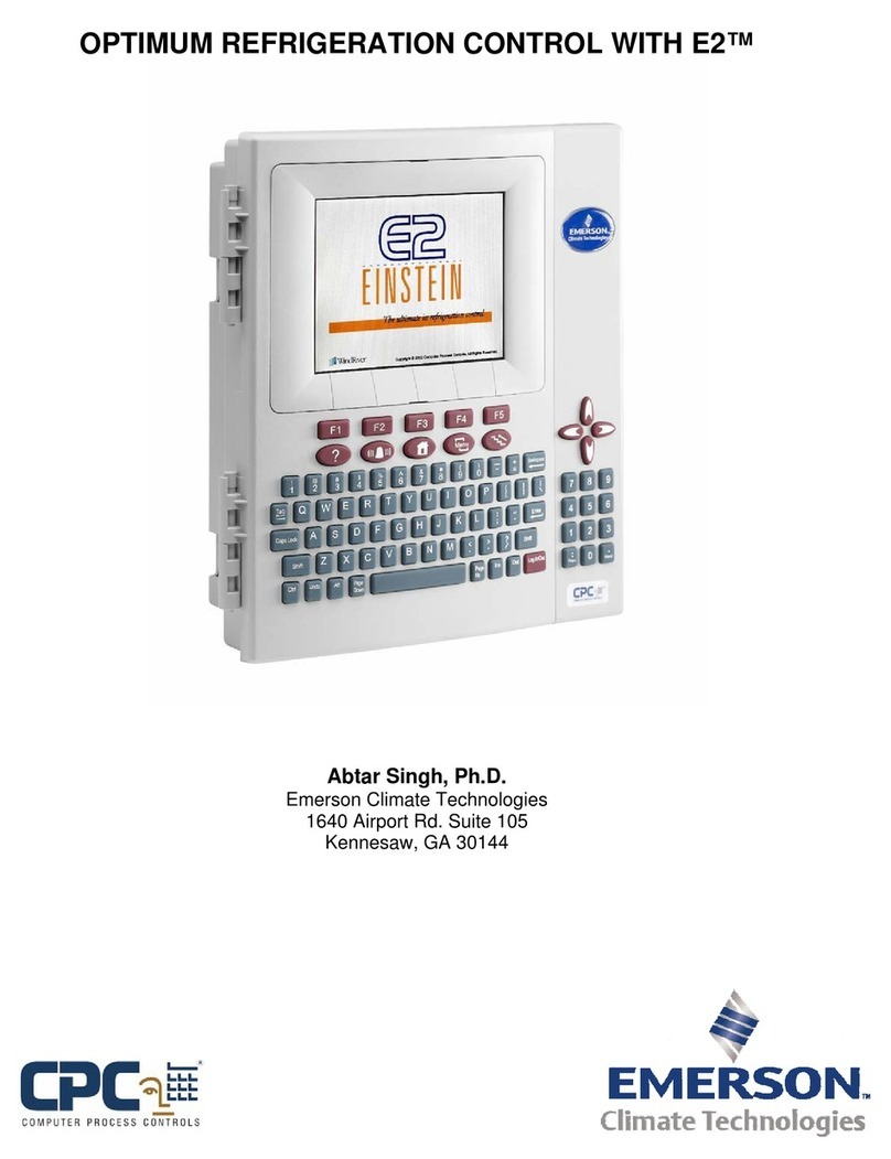 Emerson E2 User manual