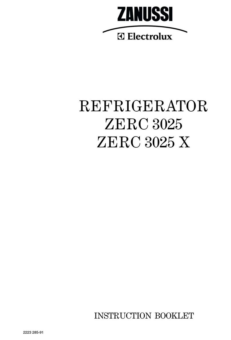Zanussi Electrolux ZERC 3025 Instruction booklet
