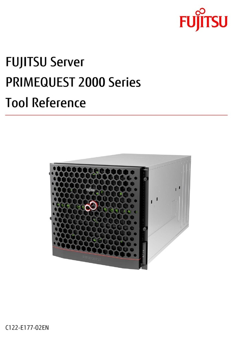 Fujitsu PRIMEQUEST 2000 Series Service manual