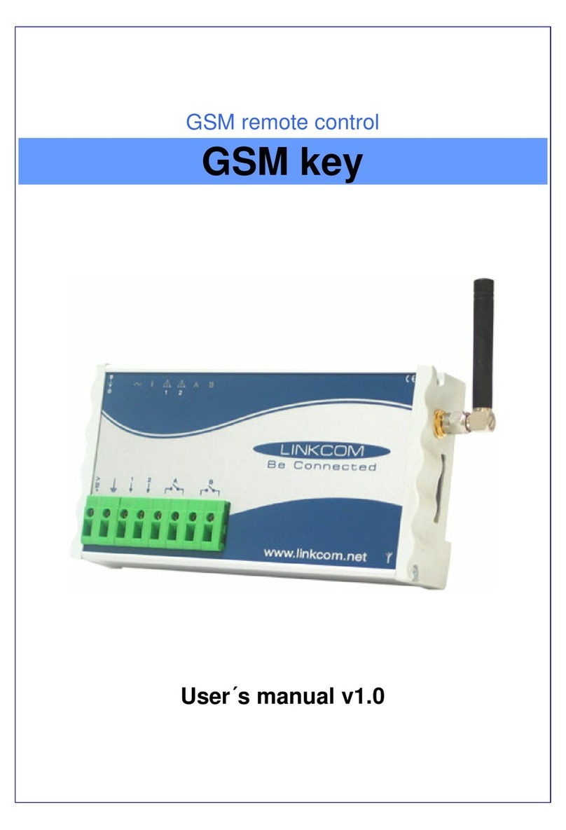 Linkcom GSM key user manual