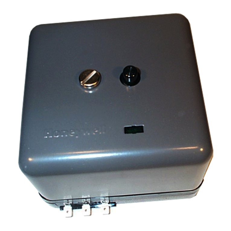 Honeywell RA890F Protectorelay Primary Control Installation guide