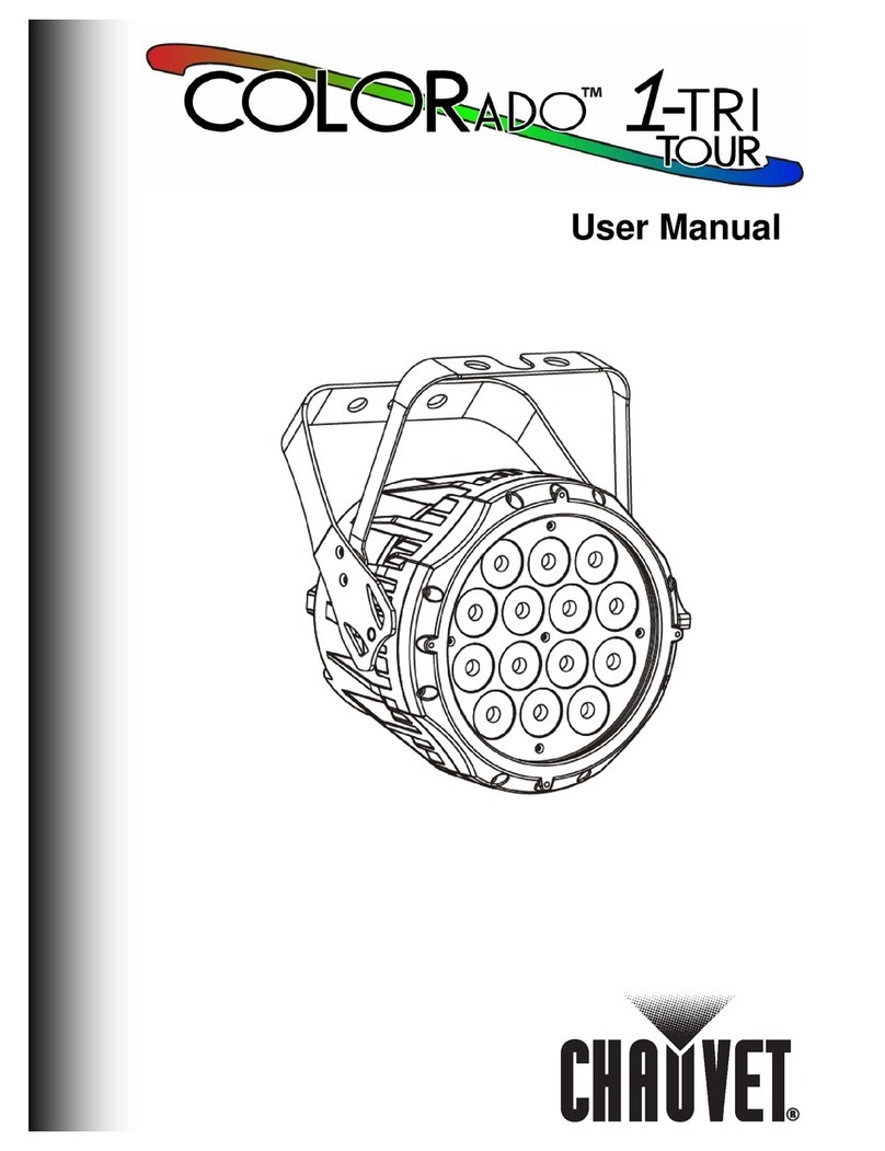 Chauvet Colorado 1 Tri IP user manual