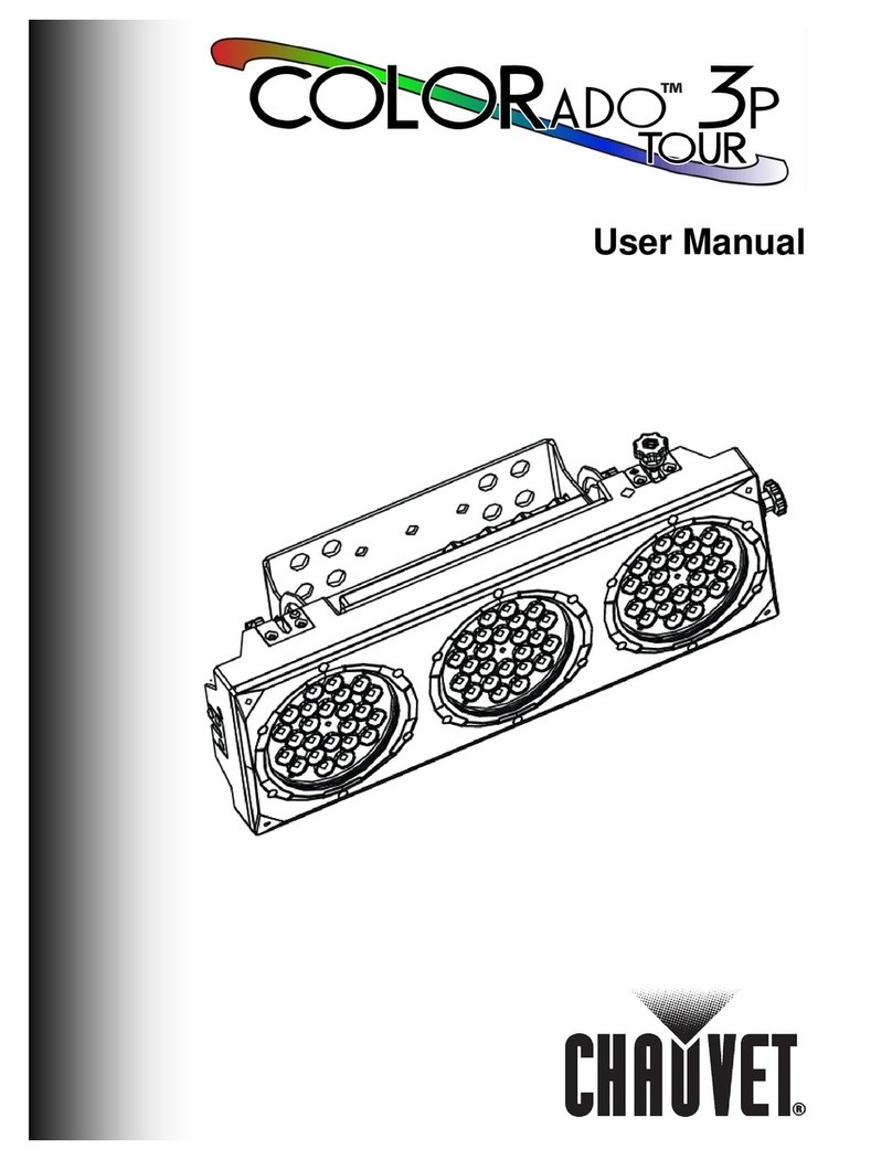 Chauvet COLORado 3p Tour user manual