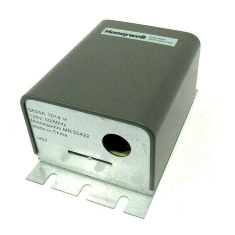 Honeywell Q624A Operation manual