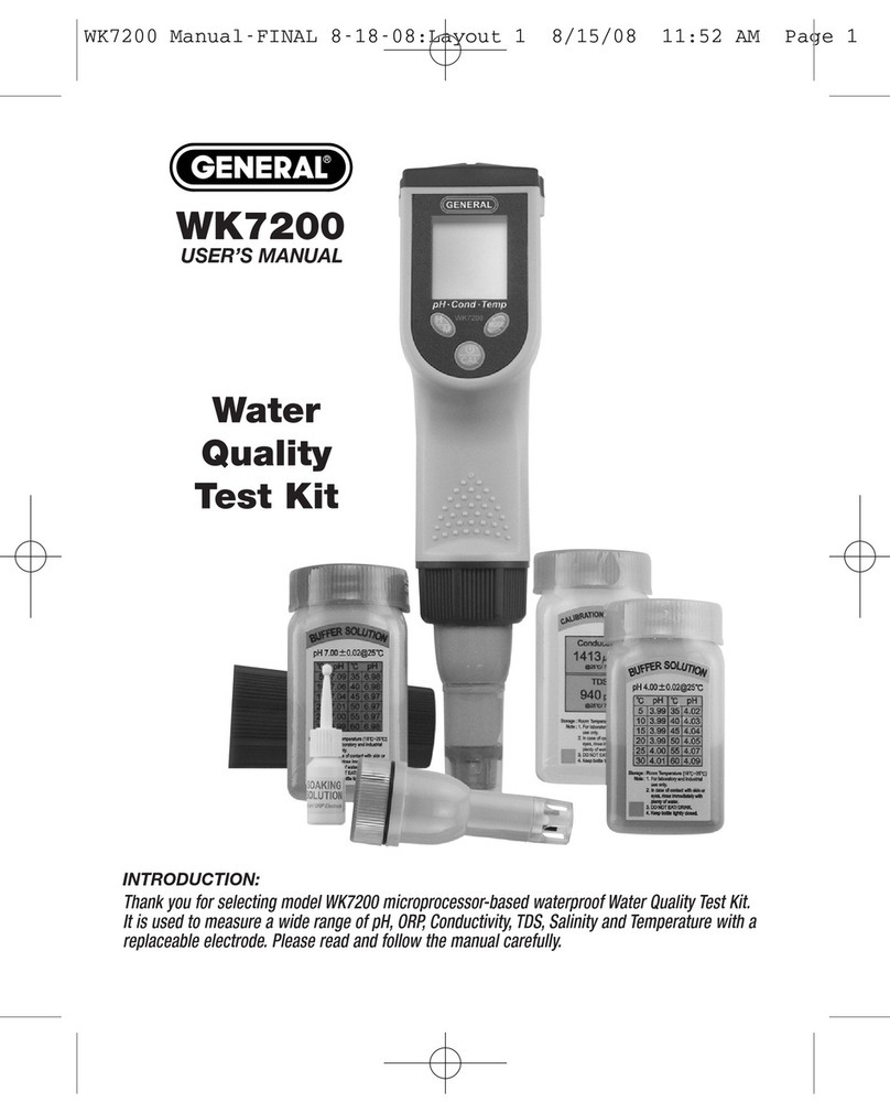 General WK7200 user manual