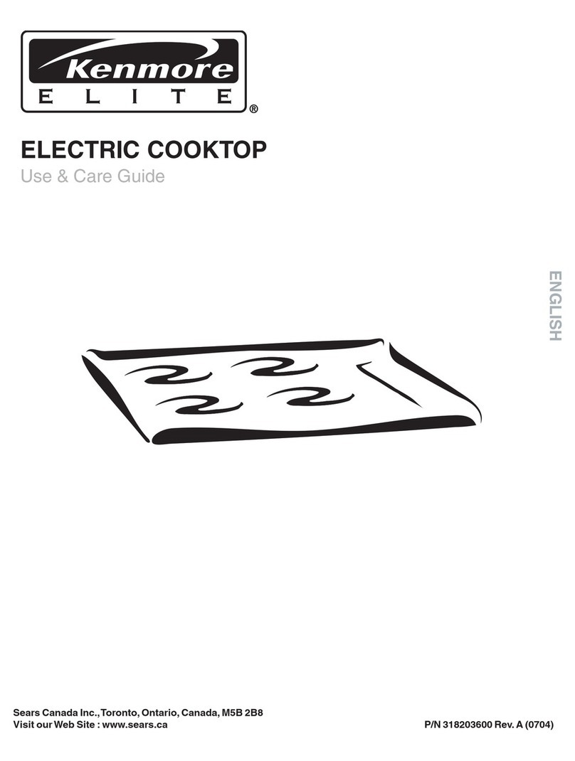 Kenmore 30" User manual