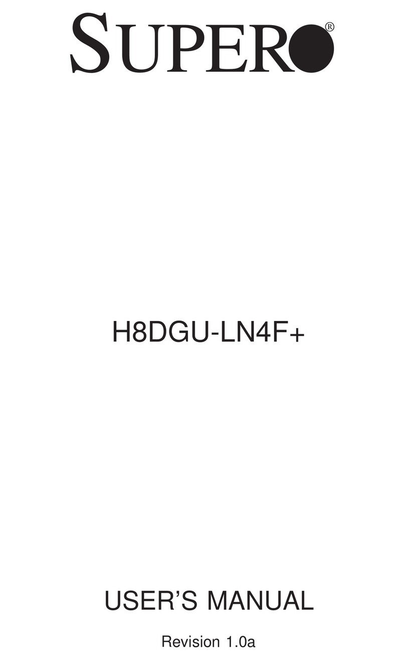 Supero H8DGU-LN4F+ user manual