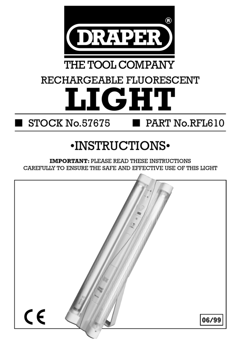 Draper RFL610 instructions
