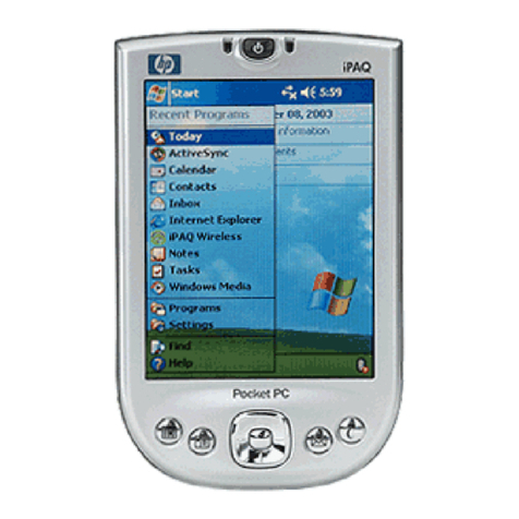 HP H4150 - iPAQ Pocket PC Installation guide HP H4150 - iPAQ Pocket PC Installation guide