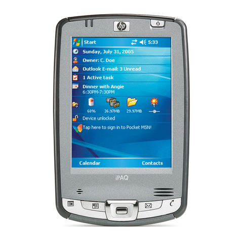 HP iPAQ hx2000 Series Instruction Manual