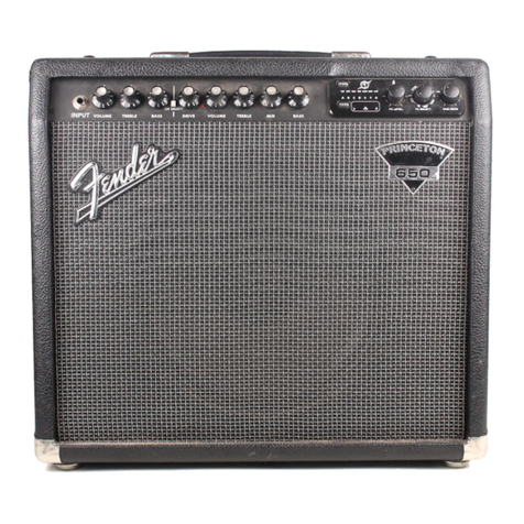 Fender Princeton 650 owner's manual