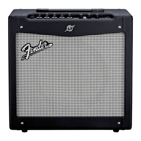 Fender MUSTANG I quick start guide