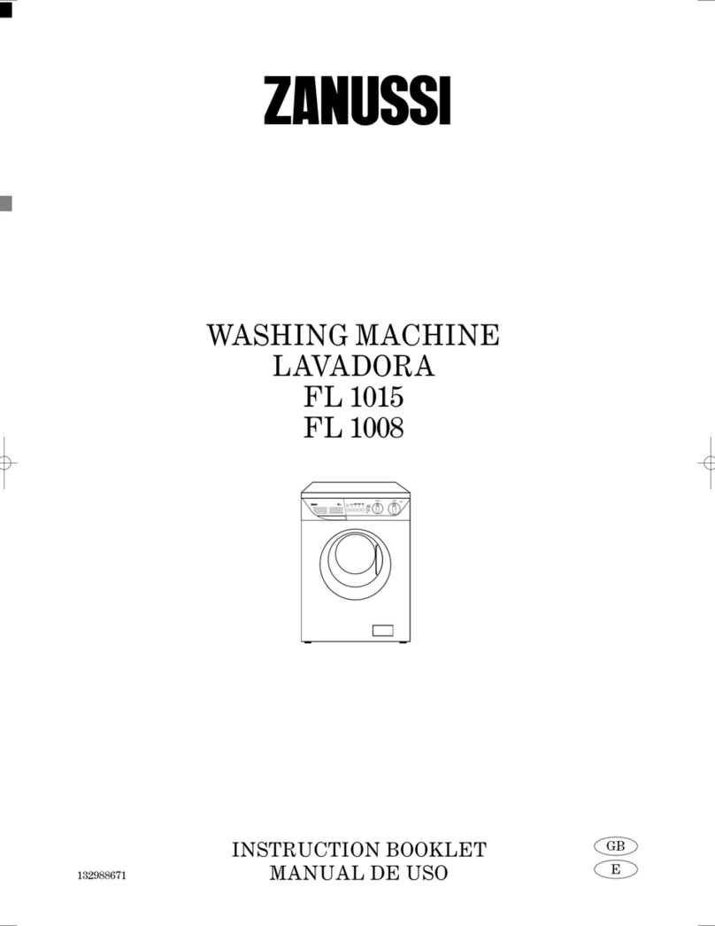 Zanussi FL 1008 Instruction booklet