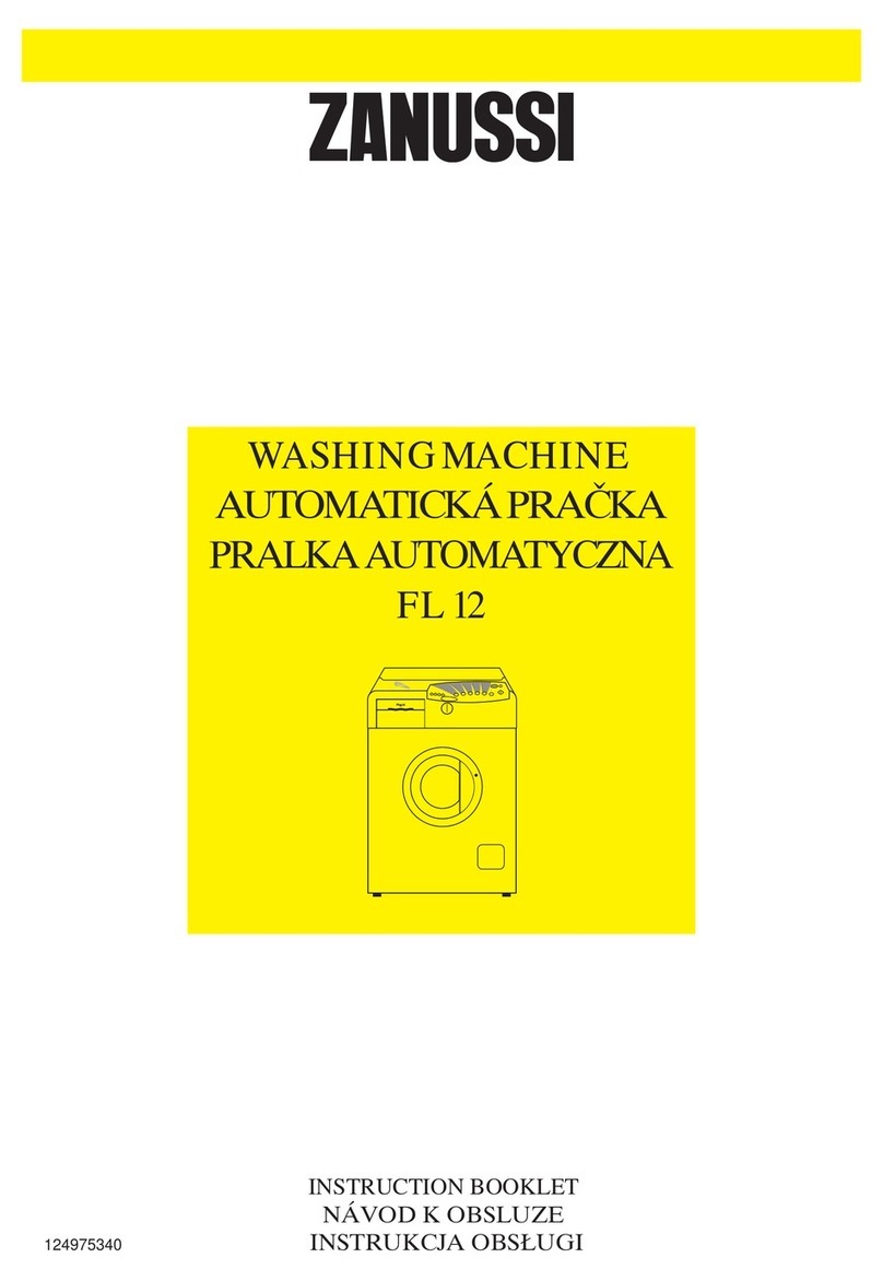 Zanussi FL 12 User manual