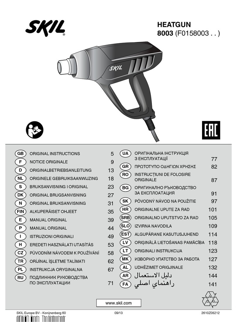 Skil 8003 Original instructions