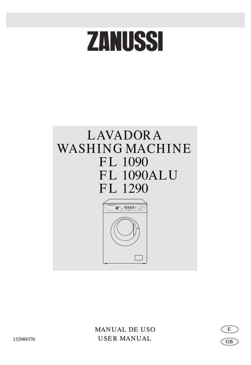 Zanussi FL 1290 user manual