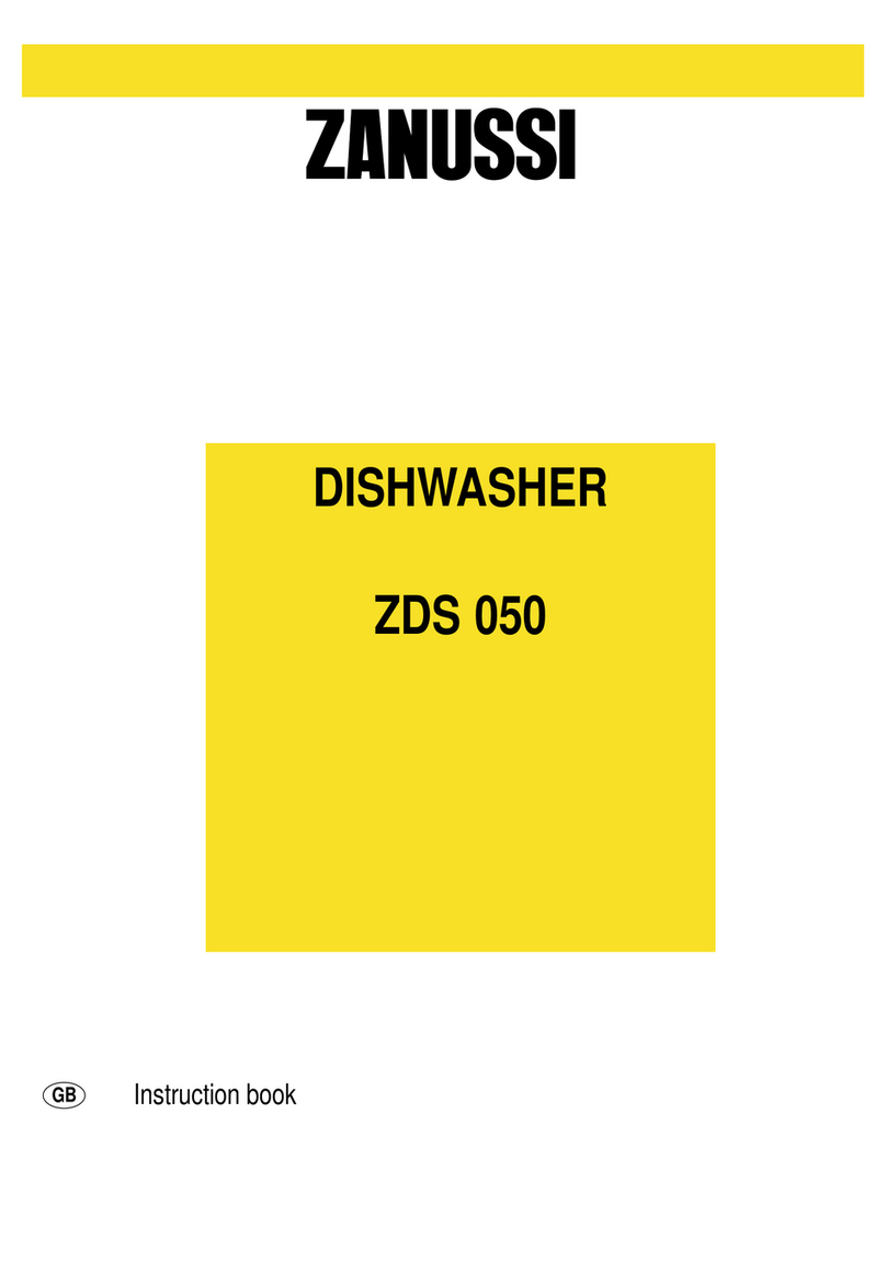 Zanussi ZDS 050 Instruction book