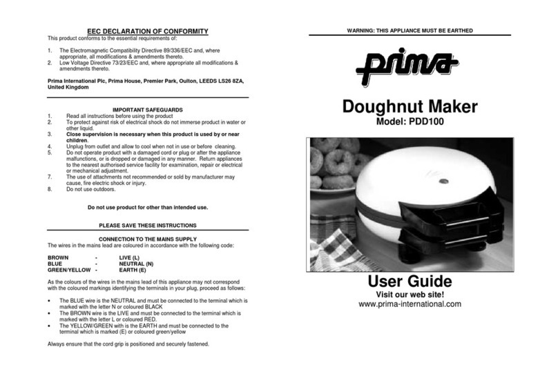 Prima PDD100 user guide