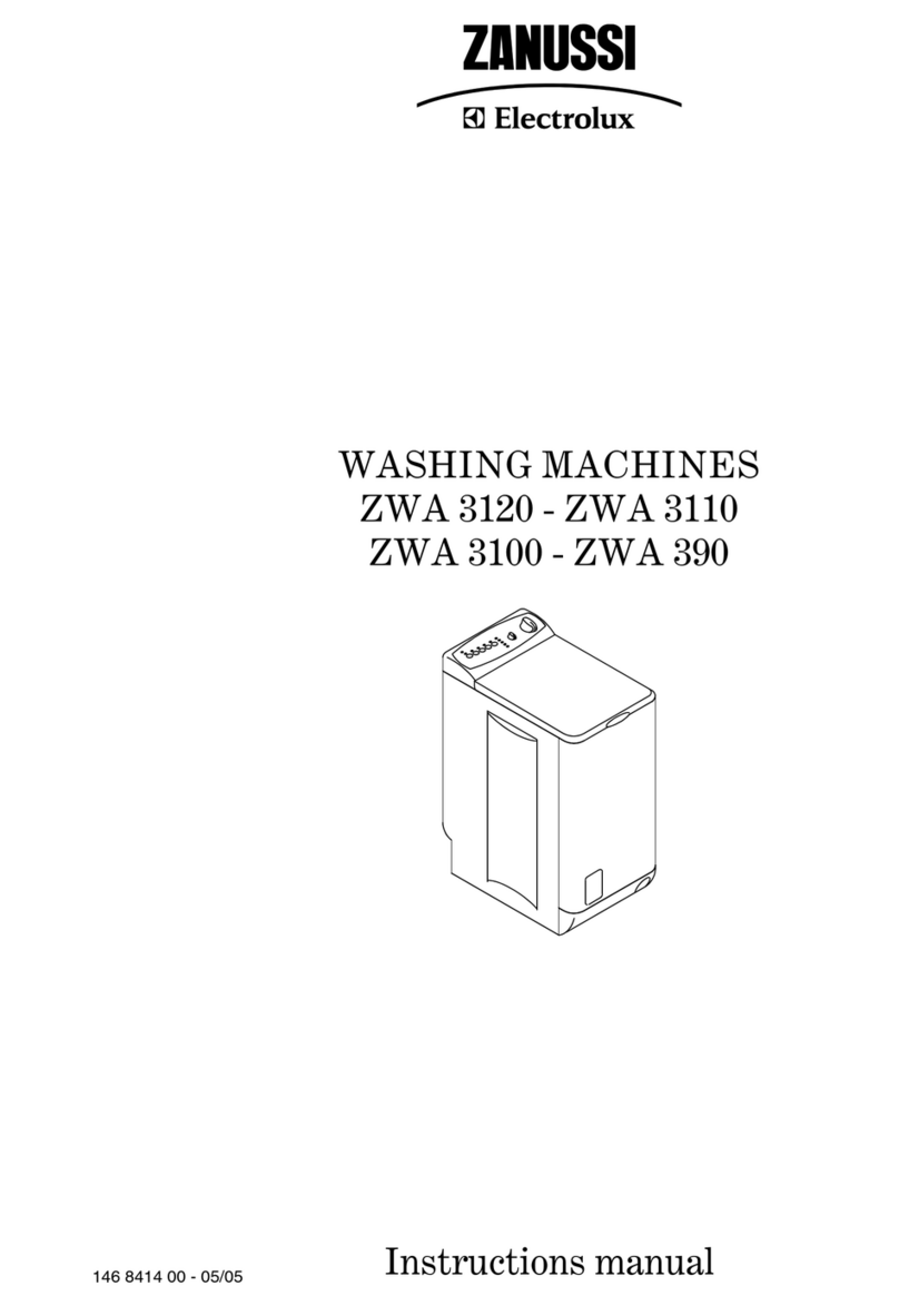 Zanussi Electrolux ZWA 3100 User manual