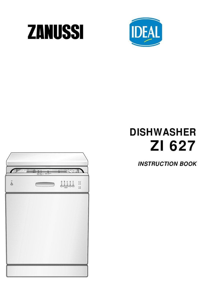 Zanussi ZI 627 Instruction book