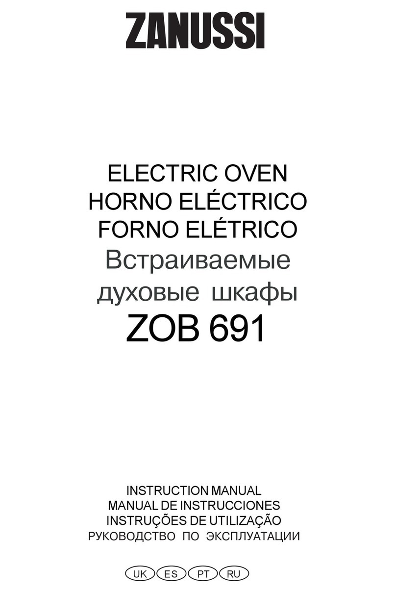 Zanussi ZOB 691 instruction manual