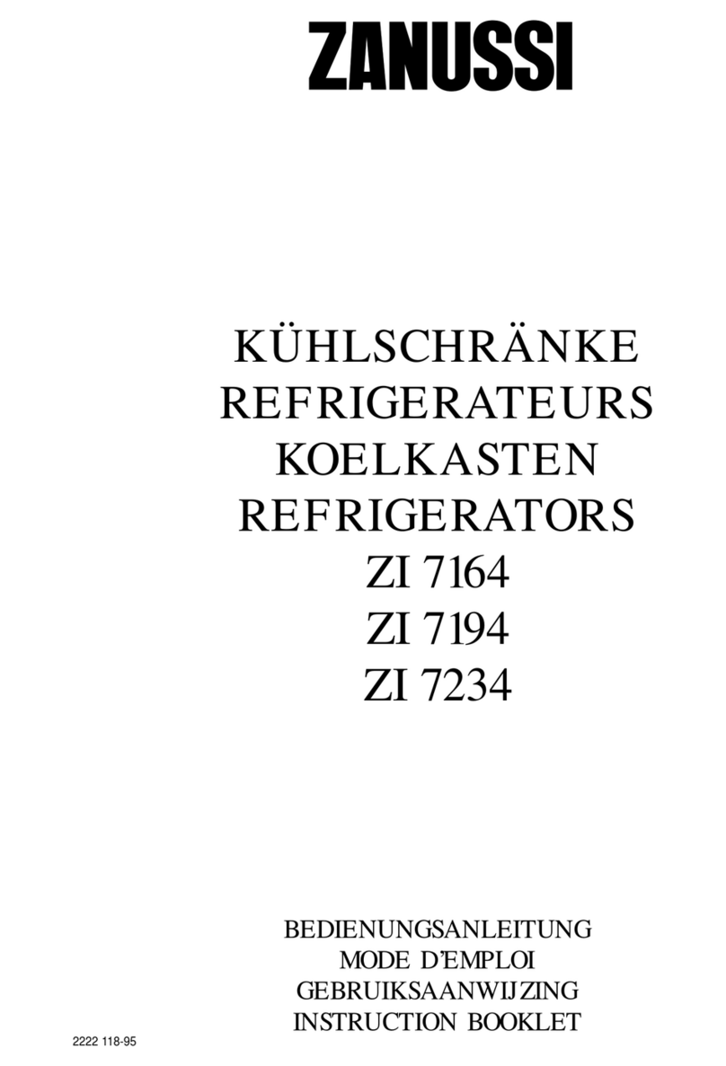 Zanussi ZI 7234 User manual