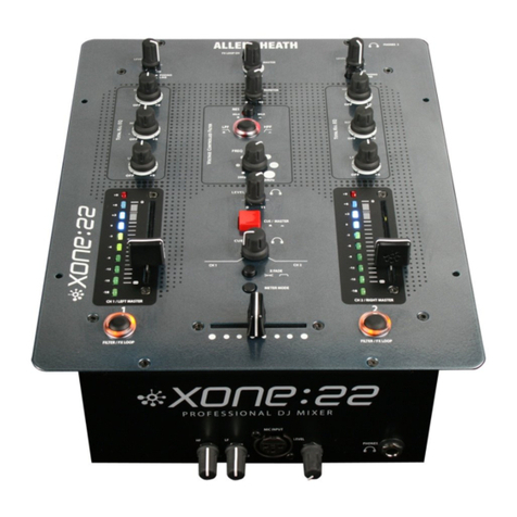ALLEN & HEATH Xone:22 User manual