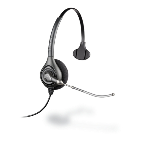Plantronics SupraPlus H251 User manual