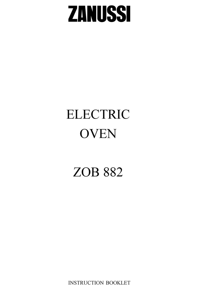 Zanussi ZOB 882 Instruction booklet