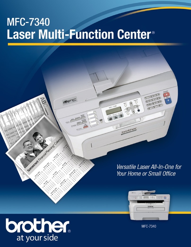 Brother MFC-7340 User manual