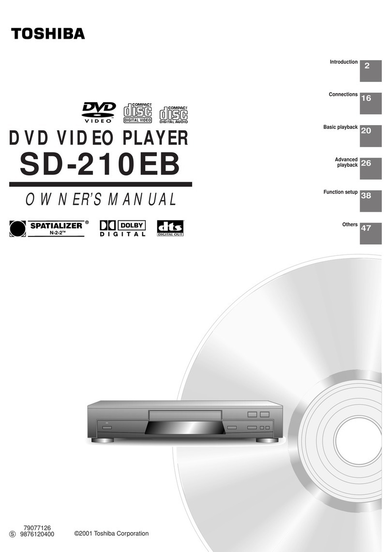Toshiba SD-210EB User manual