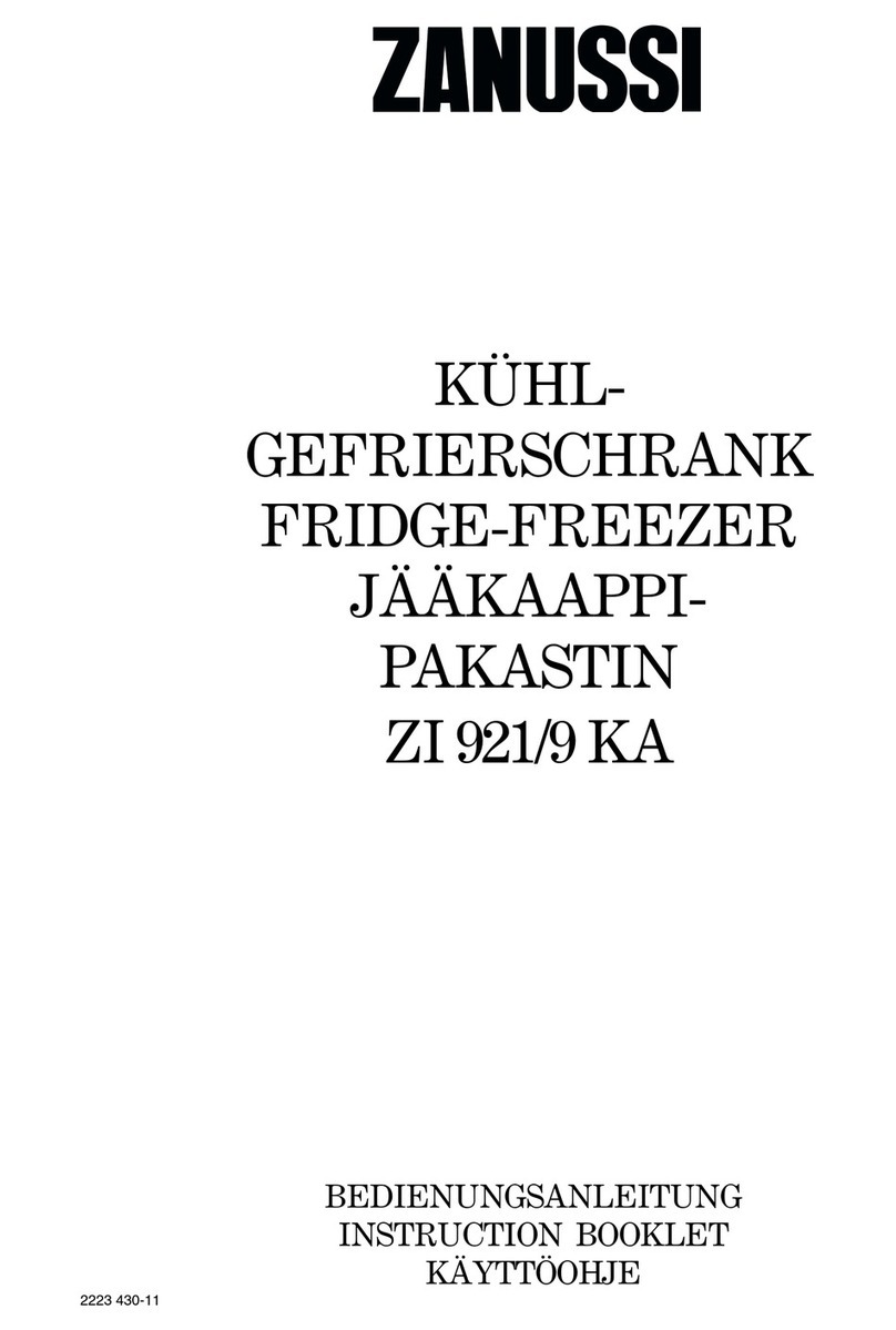 Zanussi ZI 921 KA User manual