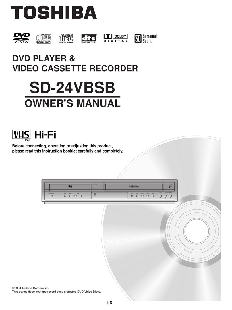 Toshiba SD-24VBSB User manual