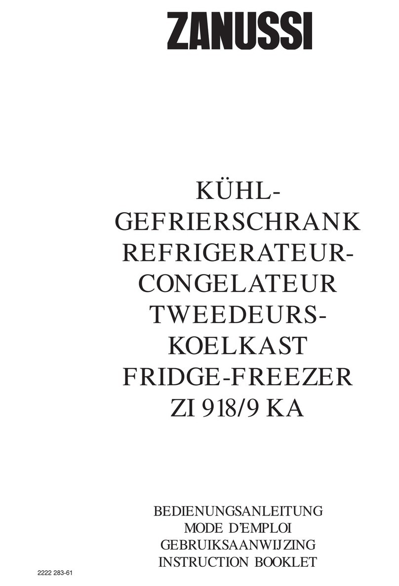 Zanussi ZI 918 KA User manual